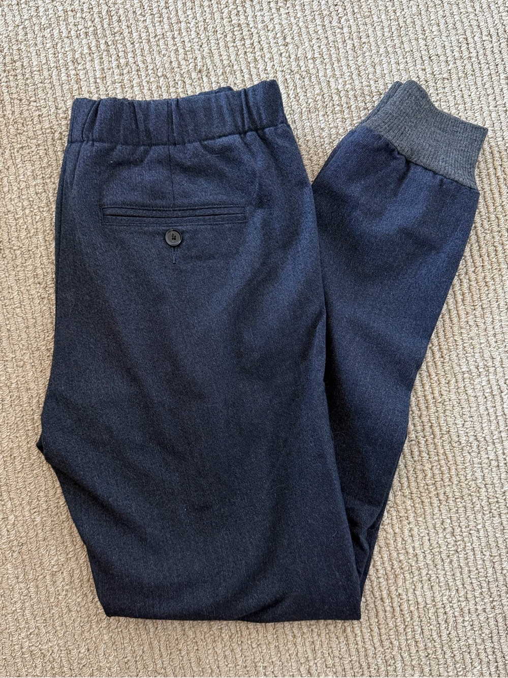 Men's Navy Jogger Dress Pants size 28